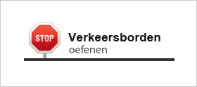 Verkeersborden oefenen